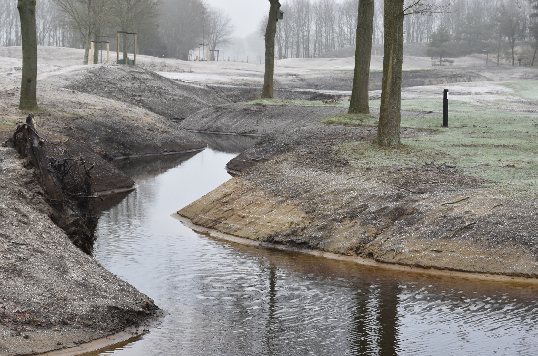 Oplevering EVZ Bleekloop op Golf Wouwse Plantage