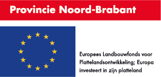 Gecombineerd logo Provincie Noord-Brabant en Europa