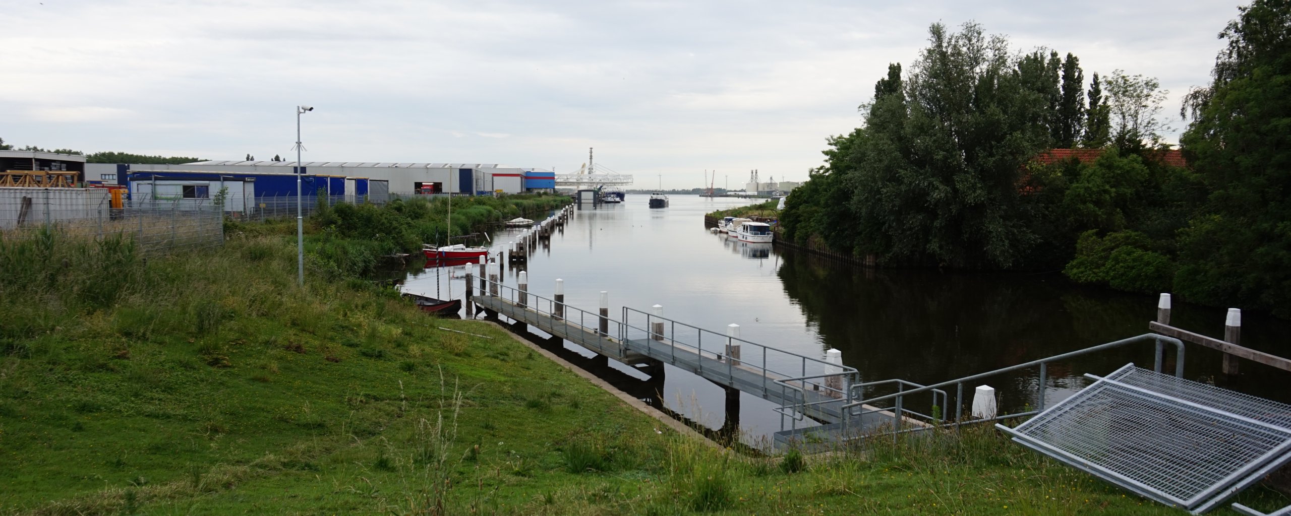 Roode Vaart richting Hollands Diep