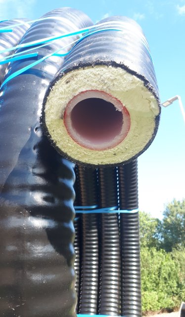 nieuwe slang voor warmwater